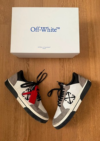Off-White Siyah Beyaz Bagcikli Sneaker