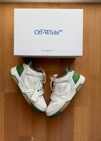 Off-White Beyaz Yesil Sneaker