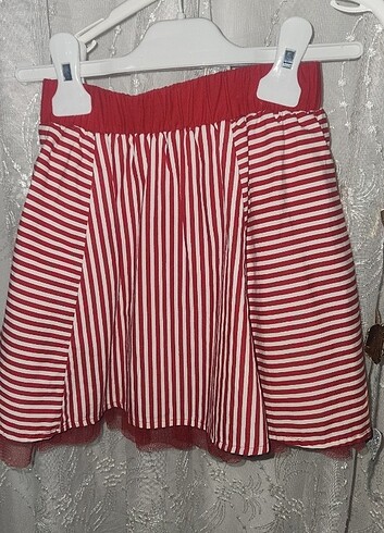 Lcwaikiki Kırmızı Etek Çizgili 5-6 yaş