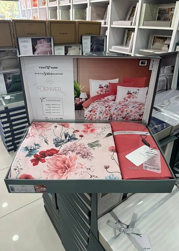 VERO VANNI DIGITAL SATIN DENVER ÇİFT KİŞİLİK NEVRESİM TAKIMI - Görsel 2