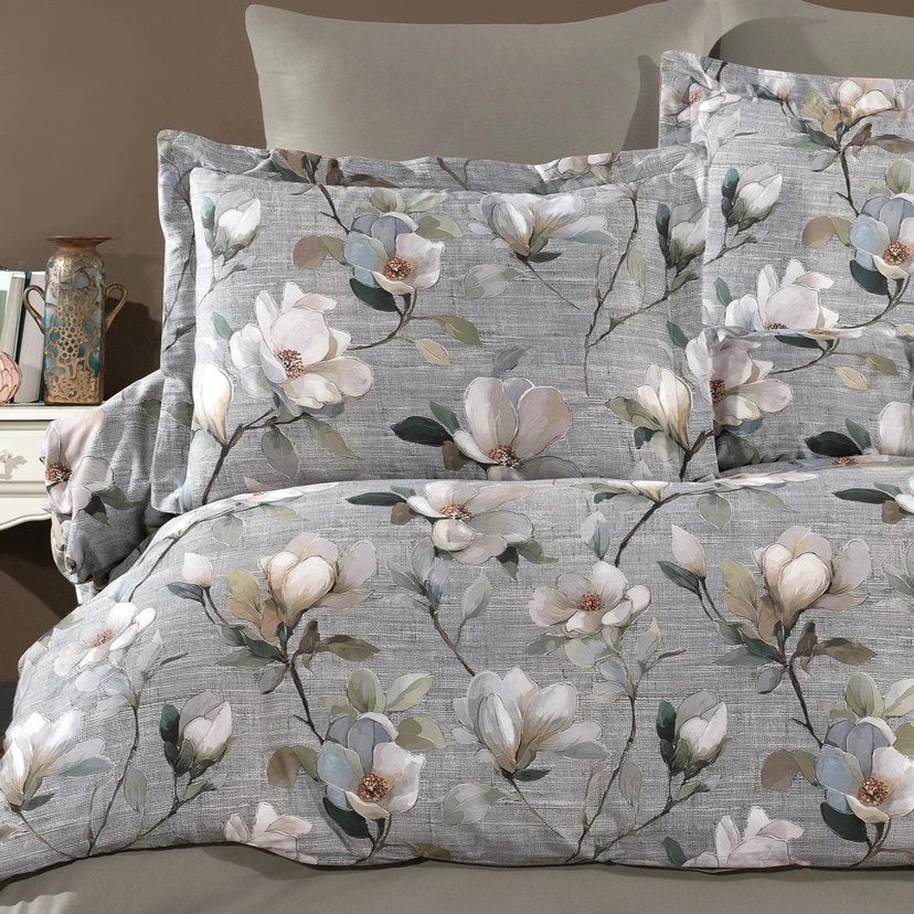 VERO VANNİ NOVA SATEN NEVRESİM TAKIMI ÇİFT KİŞİLİK ANETTA - Görsel 2