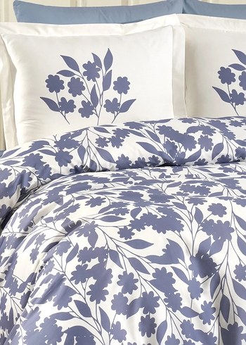 VERO VANNİ NOVA SATEN NEVRESİM TAKIMI ÇİFT KİŞİLİK ALESSIA - Görsel 2