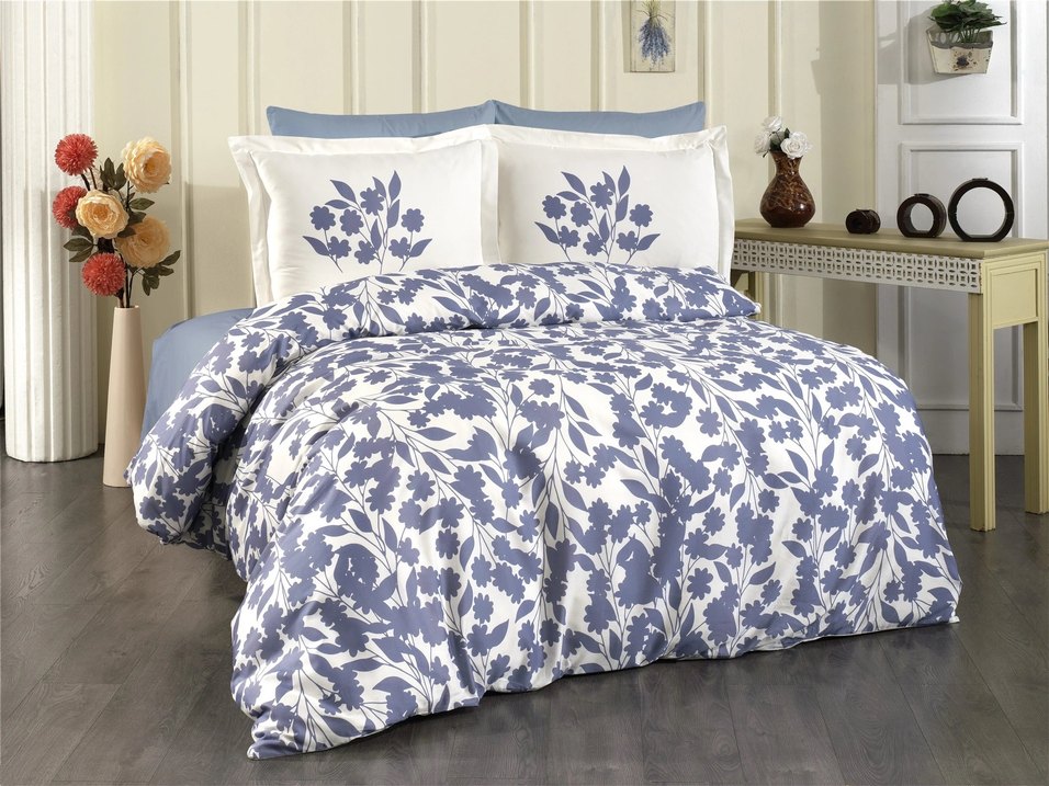 VERO VANNİ NOVA SATEN NEVRESİM TAKIMI ÇİFT KİŞİLİK ALESSIA - Görsel 3