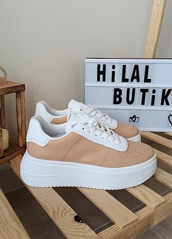 37 Beden ten rengi Renk 37 numara spor ayakkabı sneaker