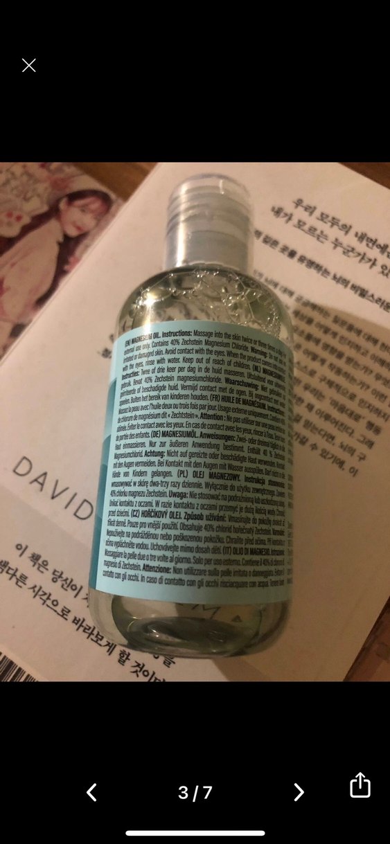 Magnesium Massage Oil - Görsel 2