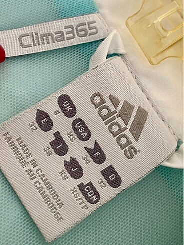 s Beden beyaz Renk Adidas kısa kollu eşofman üstü
