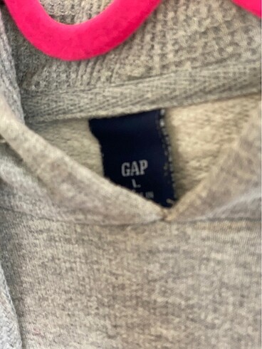Gap Gap gri sweatshirt bordo yazılı