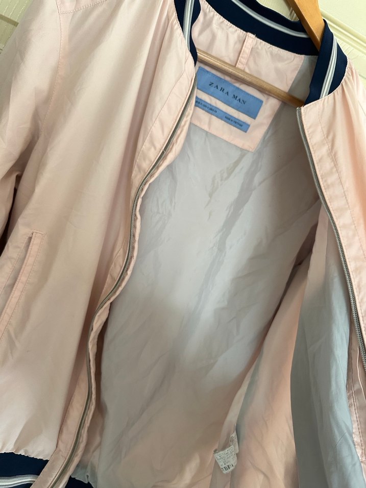 Zara bomber ceket pudra renk s beden - Görsel 3