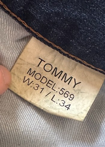 Orijinal Tommy Hilfiger jean pantolon erkek - Görsel 4