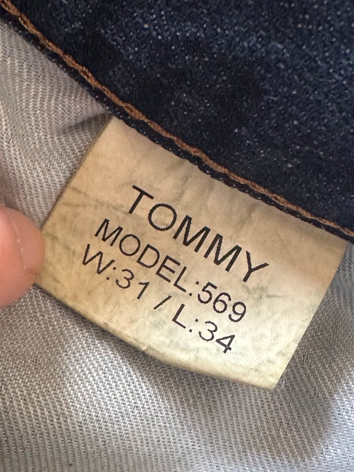 Orijinal Tommy Hilfiger jean pantolon erkek - Görsel 4