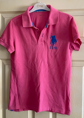 U.S. Polo Assn. Pembe Polo Tişört