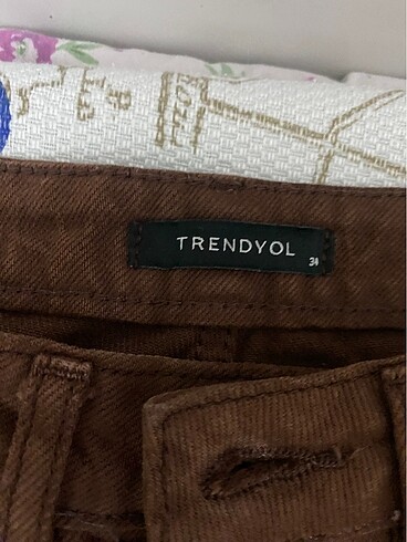 xs Beden kahverengi jean pantolon