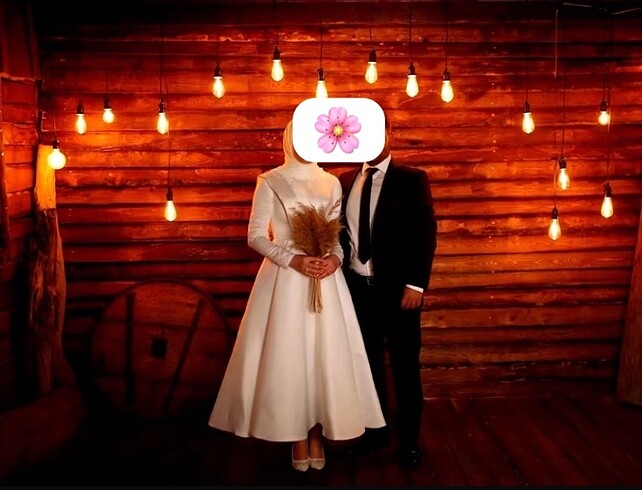38 Beden Zeynep özdal imzalı Nikah elbisesi