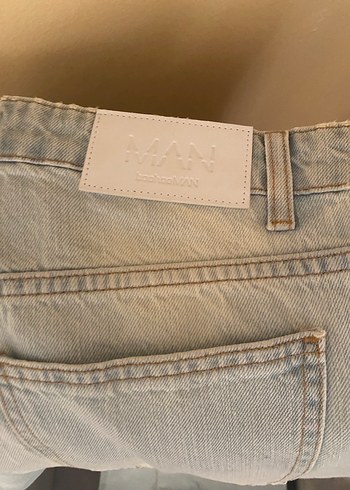 Gri Midi Boy Salaş Kadın Kot Pantolon - Görsel 2