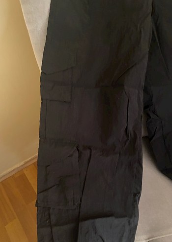 Kargo pantolon siyah - Görsel 2