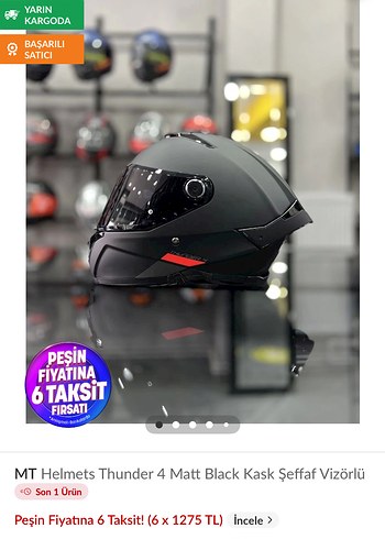 Mt helmets thunder 4 - Görsel 2