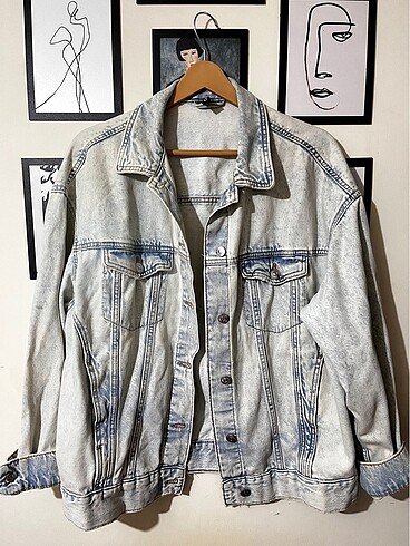 H&M oversize kot ceket
