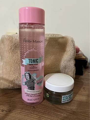 Tonik+garnier aloe günlük nemlendirici jel