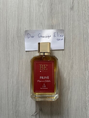 Dior Sauvage Elixir Muadili 100ml
