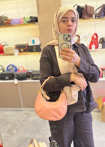Camel Renkli Deri Kadın Omuz Çantası
