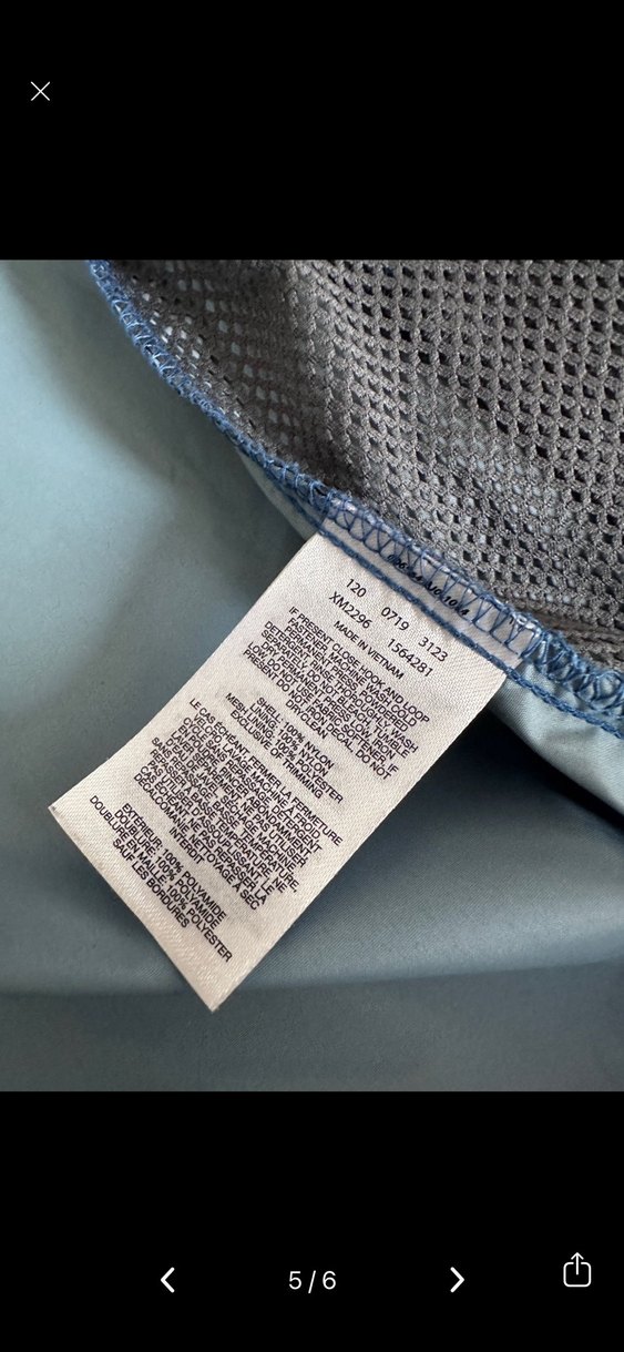 Columbia Erkek Mavi Kapüşonlu Yağmurluk - Görsel 5