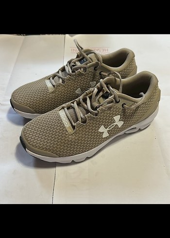 Bej Under Armour Erkek Koşu Ayakkabısı - Görsel 9