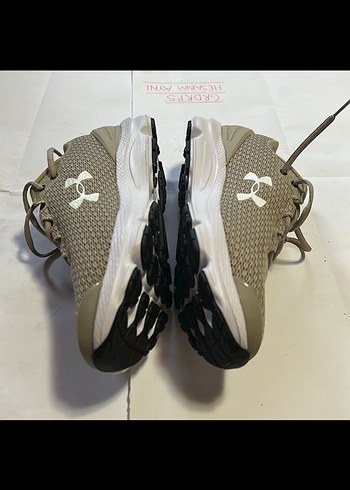 Bej Under Armour Erkek Koşu Ayakkabısı - Görsel 7