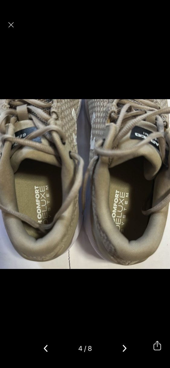 Bej Under Armour Erkek Koşu Ayakkabısı - Görsel 4