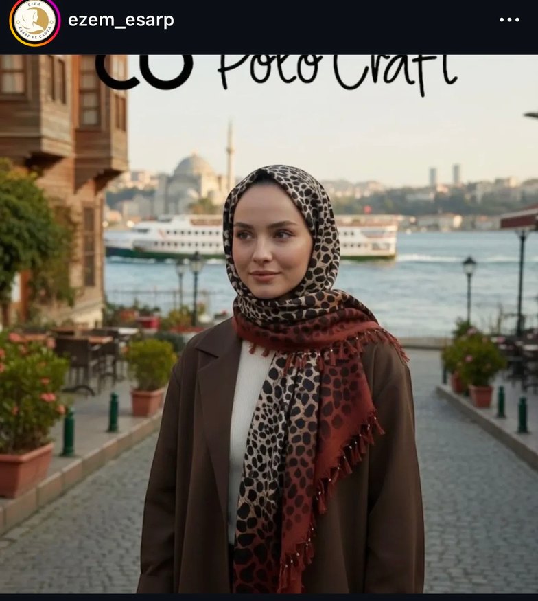 Leopar eşarplar - Görsel 3