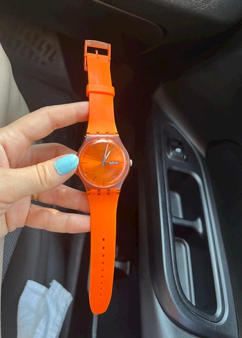Beden Turuncu Minimalist Kadın Kol Saati