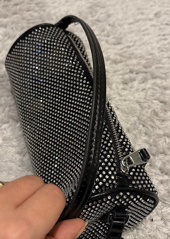 Zara Viral Taşlı Bowling Çanta - Görsel 6