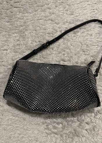 Zara Viral Taşlı Bowling Çanta - Görsel 2