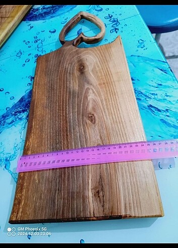  Beden Renk Ahşap kalpli kesme tahtası 