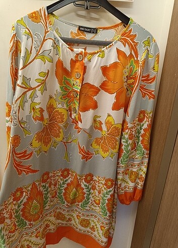 xl Beden Modern Elbise