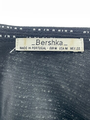 m Beden siyah Renk Bershka Uzun Elbise %70 İndirimli.