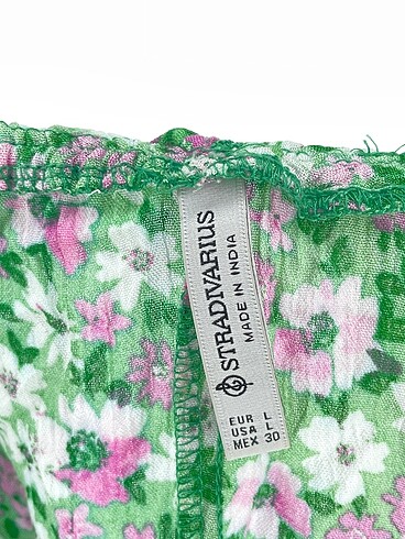 l Beden yeşil Renk Stradivarius Kısa Elbise %70 İndirimli.