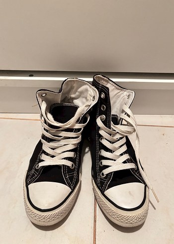 Siyah Kadın converse - Görsel 2
