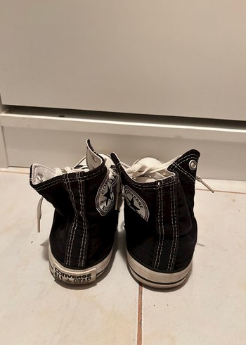 Siyah Kadın converse - Görsel 3
