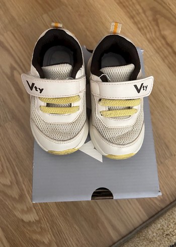 Erkek Çocuk Beyaz aslan Baskılı Spor Ayakkabı - Görsel 2