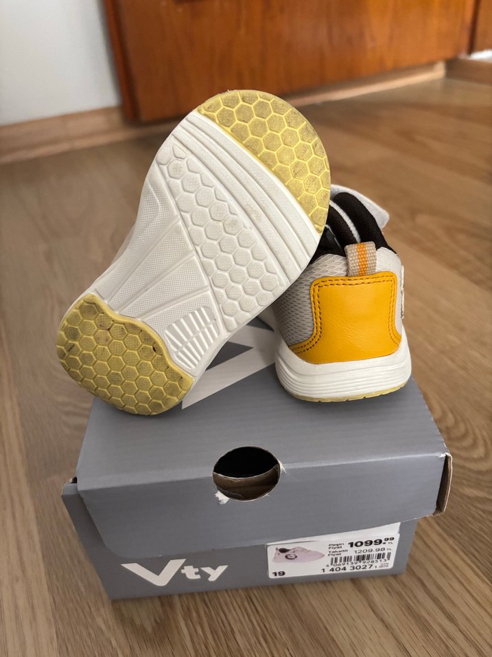 Erkek Çocuk Beyaz aslan Baskılı Spor Ayakkabı - Görsel 4