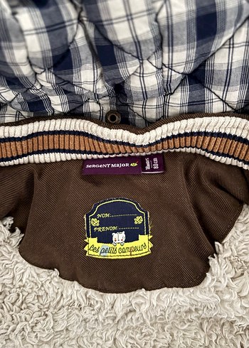 Kürklü Kapüşonlu Kahverengi Erkek Çocuk Mont - Görsel 3