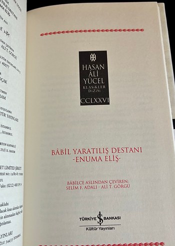 Babil Yaratılış Destanı - Enuma Eliş - Görsel 6