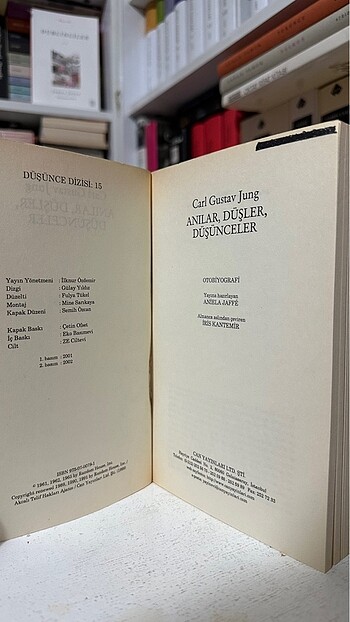 Beden Renk Anılar, Düşler, Düşünceler - C. G. Jung