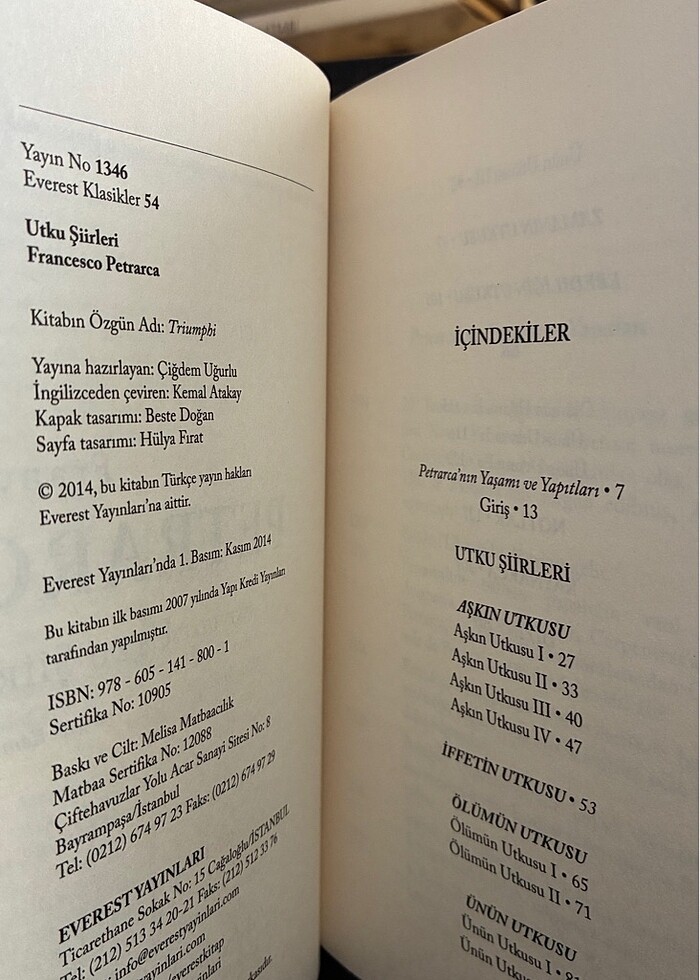 Petrarca - Utku Şiirleri - Görsel 3