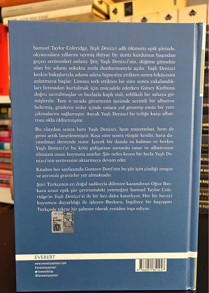 Yaşlı Denizci (Ciltli) Coleridge - Görsel 2