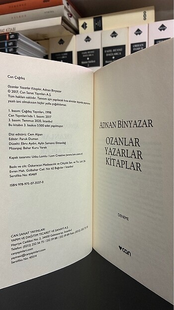 Beden Ozanlar, Yazarlar, Kitaplar - Adnan Binyazar