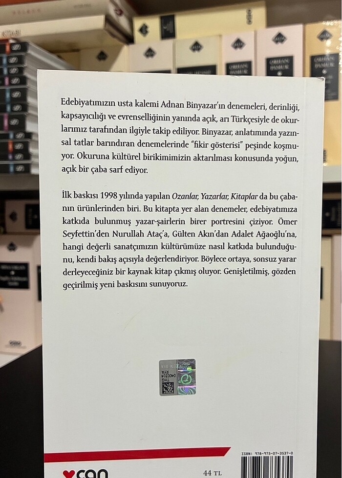Ozanlar, Yazarlar, Kitaplar - Adnan Binyazar - Görsel 2