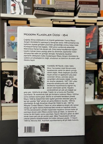 Yannis Ritsos - Sürgün Günlükleri - Görsel 3