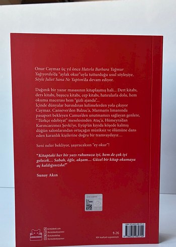 Söyle Juliet Sana Ne Yaptım - Onur Caymaz - Görsel 3