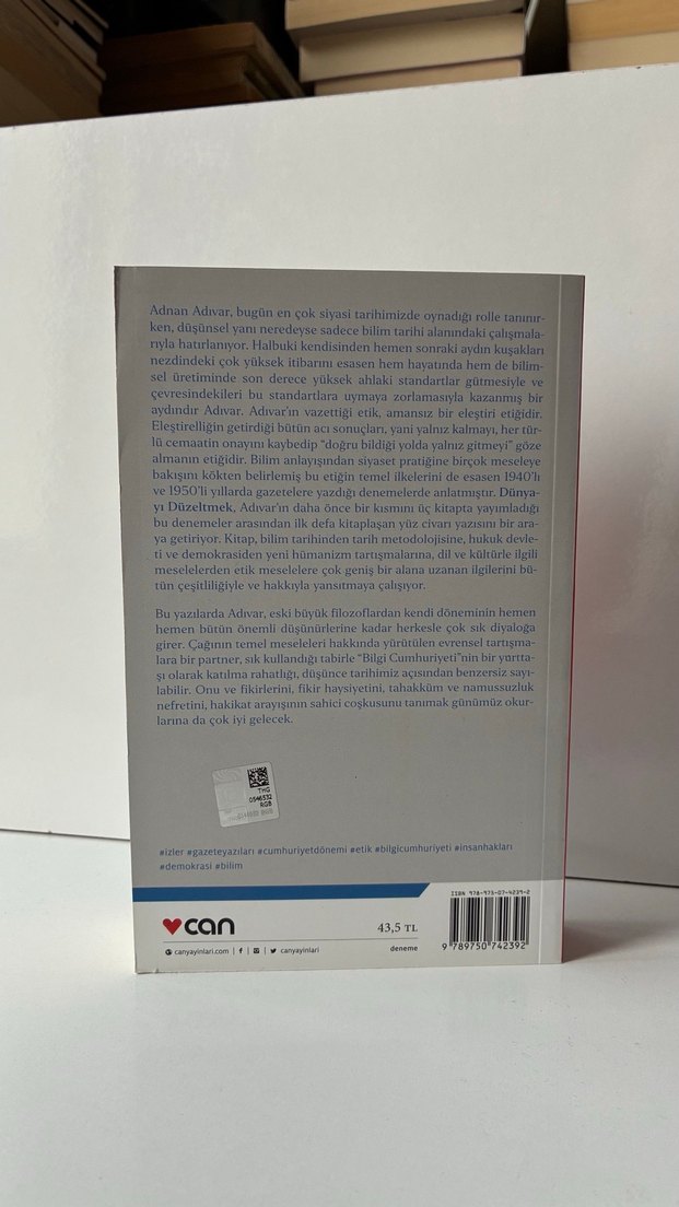 Dünyayı Düzeltmek - A. Adnan Adıvar - Görsel 3